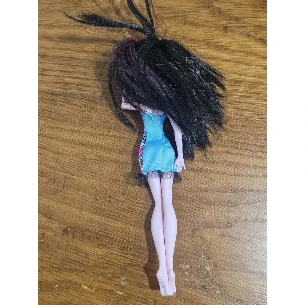 Draculaura Monster High Fashion Doll Black Hair Pink Dress 2013 Toy Play Gift